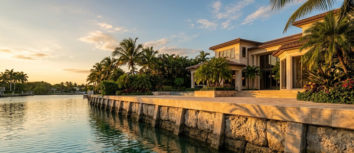 South Miami waterfront drainage and seawall protection planning